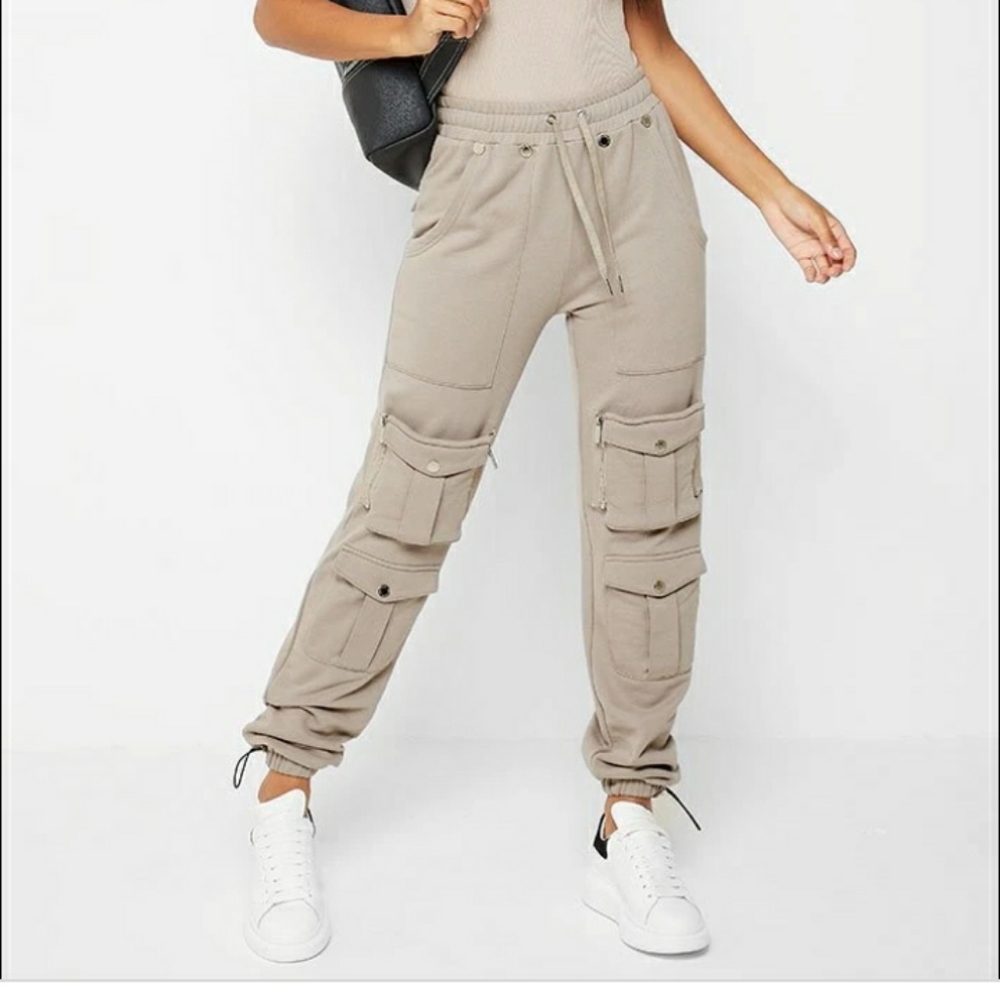 ISO Maniere De Voir Jersey Cargo Detail Joggers